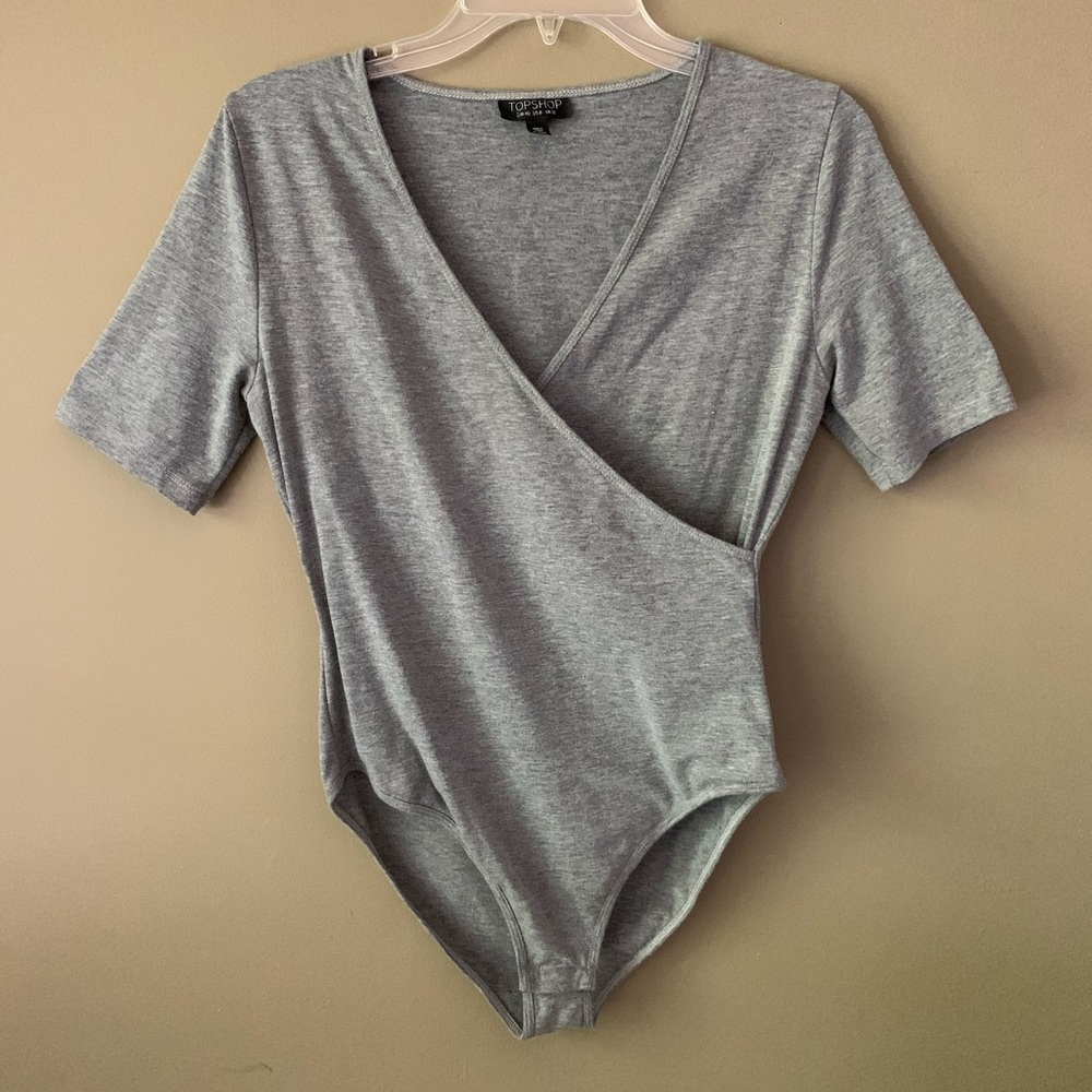 Topshop Wrap Bodysuit